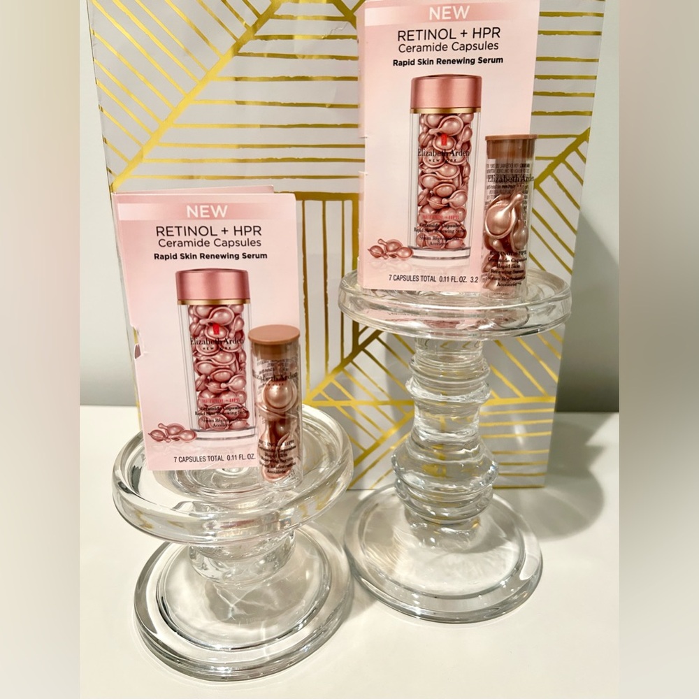 ✨Elizabeth Arden Retinol + HPR Ceramide Capsules Serum Set NIB✨